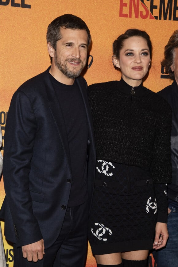 Guillaume Canet et Marion Cotillard - Avant-première du film "Nous finirons ensemble" au Gaumont Opéra à Paris le 29 avril 2019. © Pierre Perusseau/Bestimage