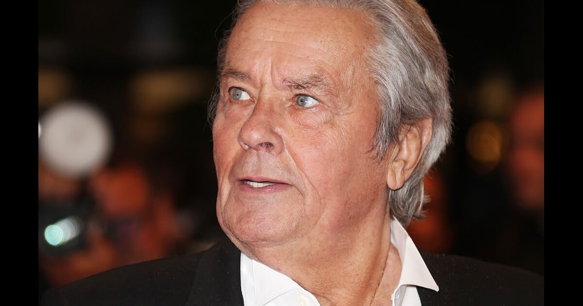 Alain Delon, qui était apparu dans beaucoup de chefs d'œuvre du cinéma