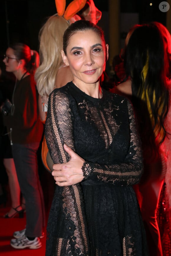 Clotilde Courau, Princesse de Savoie - " Dîner de la Mode " au bénéfice du Sidaction, au Palais de Tokyo, dans le cadre de la Fashion Week de Paris. Le 25 Janvier 2024. © Bertrand Rindoff Petroff / Bestimage 