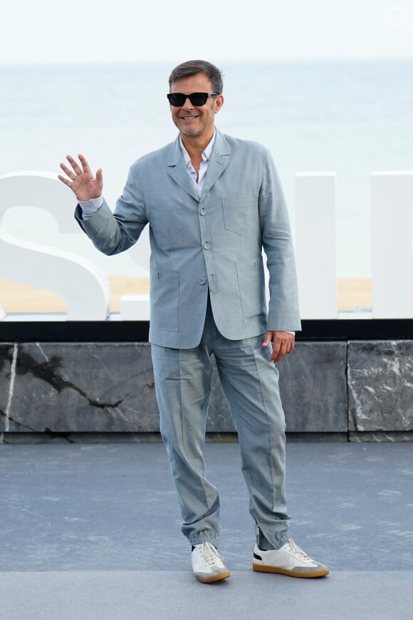 François Ozon - 'Quand vient l'automne' photocall lors du 72ème Festival International du Film de San Sebastian.San Sebastian - 22 septembre 2024. © Lalo Yasky/Bestimage