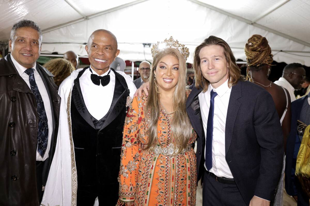 Photo : Exclusif - Francky Vincent avec Aziza et Mickael Vendetta ...