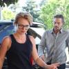 Britney Spears et son boyfriend Jason Trawick se rendent dans un hôtel de Santa Monica, vendredi 26 mars.