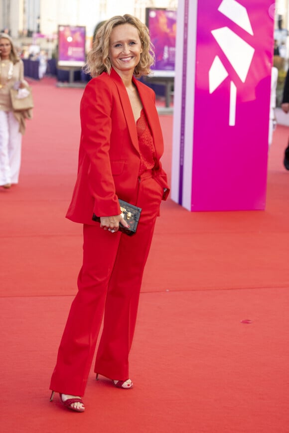 Dernièrement, Caroline Roux a opté pour un total look rose, "un bonbon" !
Caroline Roux à la remise du Prix Nouvel Hollywood et projection du film"Flag Day" lors de la 47ème édition du Festival du Cinéma Américain de Deauville, France, le 4 septembre 2021. © Olivier Borde/Bestimage