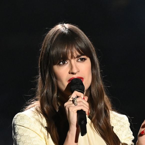 Clara Luciani lors de la 38ème cérémonie des Victoires de la musique à la Seine musicale de Boulogne-Billancourt, France, le 10 février 2023. © Coadic Guirec/Bestimage  Celebs during the 38th "Les Victoires De La Musique" Award Ceremony At La Seine Musicale in Paris, France on February 10, 2023. 