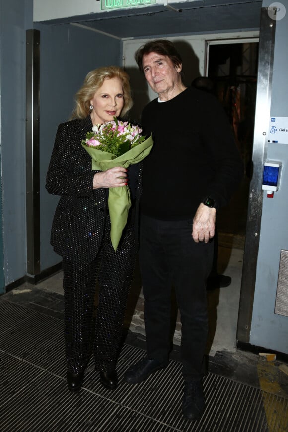 Tony Scotti et Sylvie Vartan lors de l'émission Domenica In à Milan