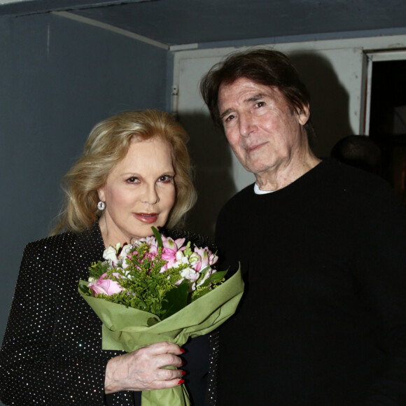 Tony Scotti et Sylvie Vartan lors de l'émission Domenica In à Milan