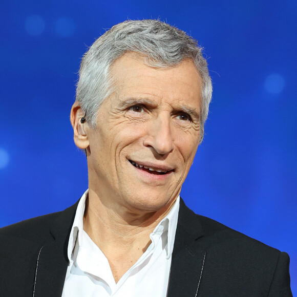 Nagui - Les personnalités se mobilisent lors de la 37ème édition du Téléthon sur le plateau de France 2, avec pour parrain Vianney. Cette année, 80,6 millions de dons ont été promis. Le 9 décembre 2023. © Coadic Guirec / Bestimage