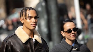 Pauline Ducruet avec son cousin Alexandre Grimaldi Coste au défilé de Miu Miu, fin de Fashion Week de Paris en famille