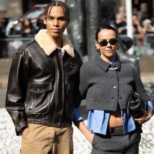 Avec son cousin Alexandre Grimaldi Coste
PFW - Alexandre Coste et Pauline Ducruet sont arrivés au défilé Miu Miu lors du défilé Womenswear printemps-été 2025 dans le cadre de la semaine de la mode de Paris le 01 octobre 2024 à Paris, France. Photo par Nasser Berzane/ABACAPRESS.COM