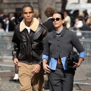 PFW - Alexandre Coste et Pauline Ducruet sont arrivés au défilé Miu Miu lors du défilé Womenswear printemps-été 2025 dans le cadre de la semaine de la mode de Paris le 01 octobre 2024 à Paris, France. Photo by Nasser Berzane/ABACAPRESS.COM