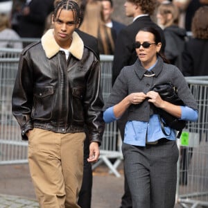 PFW - Alexandre Coste et Pauline Ducruet sont arrivés au défilé Miu Miu lors du défilé Womenswear printemps-été 2025 dans le cadre de la semaine de la mode de Paris le 01 octobre 2024 à Paris, France. Photo by Nasser Berzane/ABACAPRESS.COM