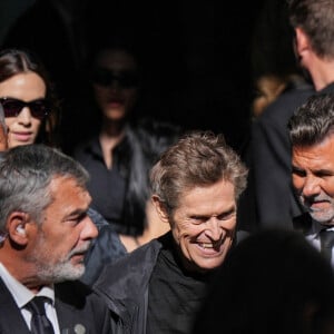 Willem Dafoe - Sorties du défilé de mode Femmes printemps-été 2025 "Miu Miu" lors de la fashion week de Paris. Le 1er octobre 2024 