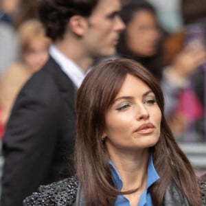 PFW - Thylane Blondeau est arrivée au défilé Miu Miu lors du défilé Womenswear printemps-été 2025 dans le cadre de la semaine de la mode de Paris le 01 octobre 2024 à Paris, France. Photo by Nasser Berzane/ABACAPRESS.COM