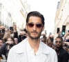 Pierre Niney a été aperçu dans les rues de Paris le mardi 1er octobre 2024
Pierre Niney au défilé Lacoste prêt à porter printemps / été 2025 lors de la fashion week à Paris le 1er octobre 2024. © Jeremy Melloul / Bestimage