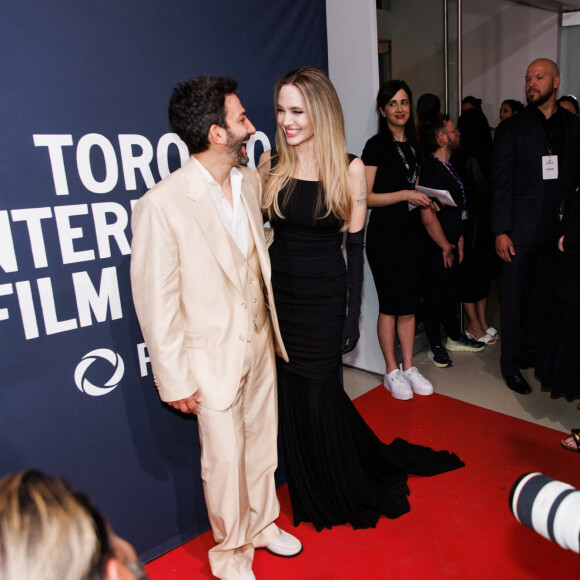 Angelina Joli ele 8 septembre 2024 au Festival du film de Toronto (Credit Image: © Cole Burston/The Canadian Press via ZUMA Press)