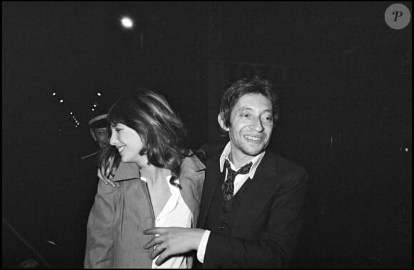 Archives - Serge Gainsbourg et Jane Birkin en soirée