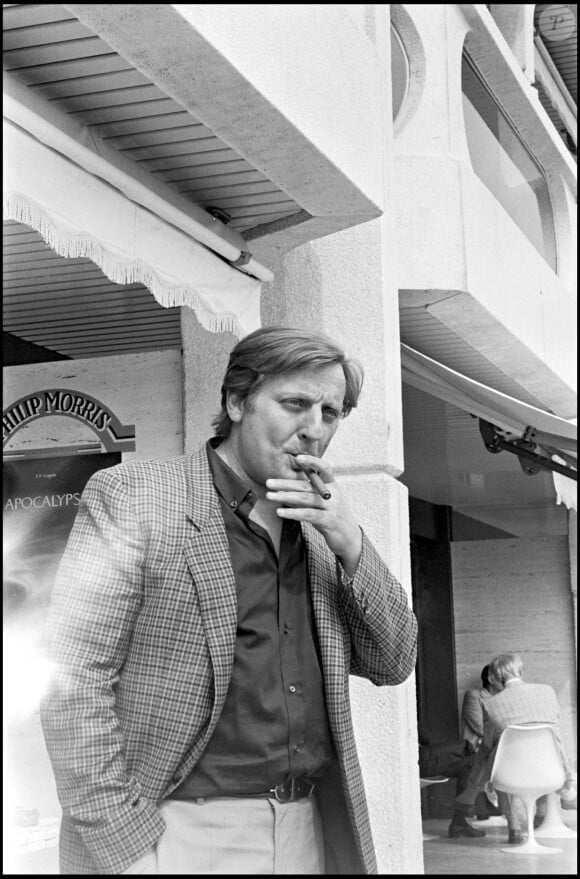 Archives - Bruno Cremer au Festival de Cannes en 1980.