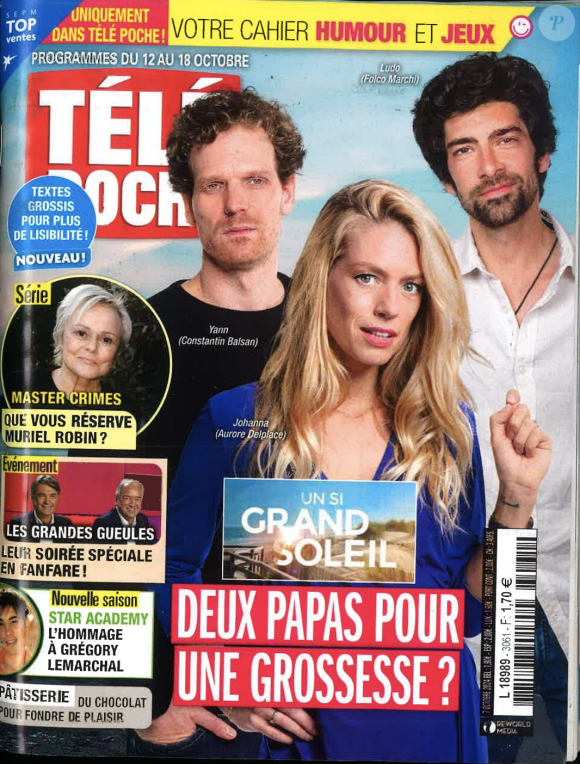 Couverture du Télé Poche du 12 au 18 octobre