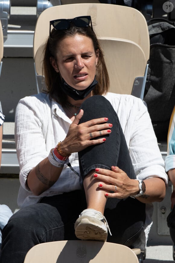 Le ministère de l'Intérieur pointe en effet les potentielles dérives sectaires du mouvement.Laure Manaudou assiste aux Internationaux de France de tennis 2021 à Roland Garros le 31 mai 2021 à Paris, France. Photo par Laurent Zabulon/ABACAPRESS.COM