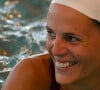 La retraitée des bassins vient d'annoncer une étonnante nouvelle...L'ancienne championne olympique de natation, Laure Manaudou, suit un parcours d'un nouveau sport aquatique, l'AQUAZUMBA, au Centre Aquatique d'Alfortville, en France, le 5 octobre 2013. Photo par Henri Szwarc/ABACAPRESS.COM