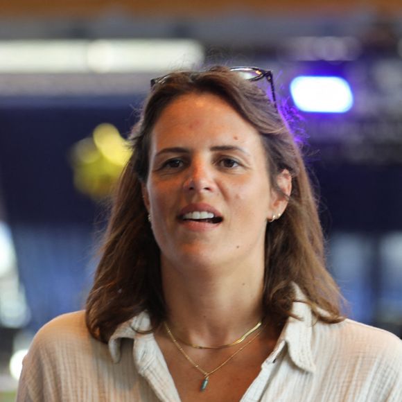 Laure Manaudou assiste aux championnats de France Élites en grand bassin de natation à Rennes, France, le 15 juin 2023. © Mickael Chavet/Zuma Press/Bestimage 
