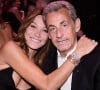 Qui semble nous avoir quittés

Carla Bruni-Sarkozy et son mari Nicolas Sarkozy - 19ème "Diner de la Mode" au bénéfice de Sidaction au Pavillon Cambon Capucines dans le cadre de la Fashion Week de Paris, France. . © Rachid Bellak / Bestimage