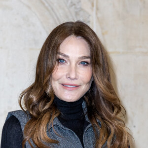 Carla Bruni-Sarkozy - Photocall au défilé de mode Haute-Couture Christian Dior au musée Rodin lors de la Fashion Week Printemps-été 2023 de Paris, France, le 23 janvier 2023. © Olivier Borde/Bestimage 