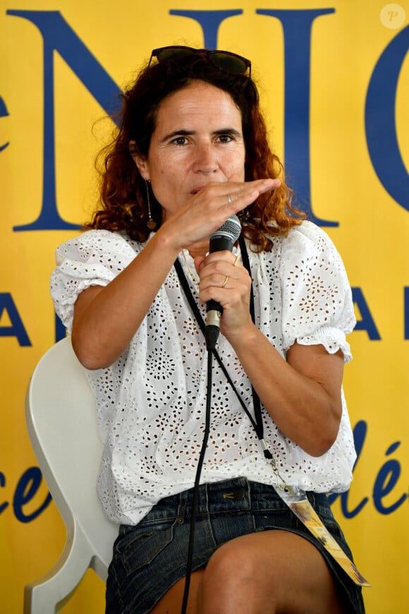 Mazarine Pingeot - 25ème édition du Festival du Livre à Nice le 18 septembre 2021. © Bruno Bebert/Bestimage