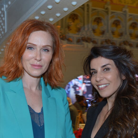 Audrey Fleurot, Reem Kherici - Dîner de charité Breitling à la Samaritaine pour l'association "Premiers de Cordée" à Paris le 4 avril 2024.  © Rachid Bellak/Bestimage 