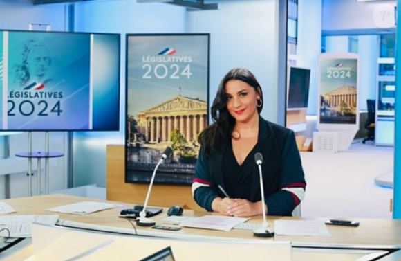 Alexandra Uzan, animatrice de France Télévisions.