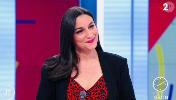 Alexandra Uzan, animatrice de France Télévisions.