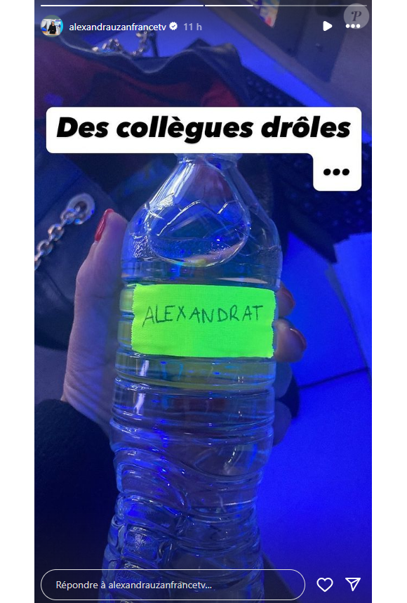 Une petite erreur partagée sur son compte Instagram... et qui a beaucoup amusé ses collègues, blagueurs.
Alexandra Uzan partage une petite erreur de la cantine de France Télévisions.