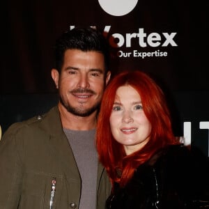 Exclusif - Vincent Niclo, Adeline Tonuitti - Photocall de la soirée de Magali Berdah au théâtre Mogador à Paris le 8 octobre 2024.  © Marc Ausset-Lacroix/Christophe Clovis/Bestimage