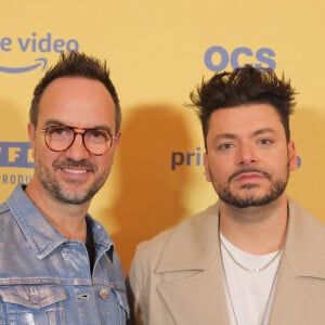 Jarry, Kev Adams - Avant première du film "Maison de retraite 2 " au cinéma Le Grand Rex à Paris le 13 Février 2024. © Rubens Hazon/Bestimage