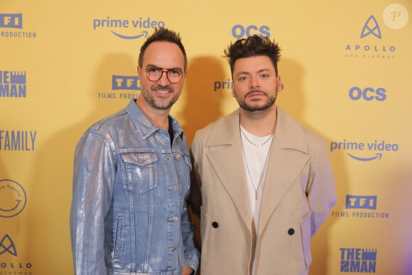 Jarry, Kev Adams - Avant première du film "Maison de retraite 2 " au cinéma Le Grand Rex à Paris le 13 Février 2024. © Rubens Hazon/Bestimage