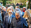 Ce jour-là, la troupe de Splendid était réunie pour lui rendre un ultime hommage
Thierry Lhermitte, Gérard Jugnot, Christian Clavier - Sortie des Obsèques de Michel Blanc en l'église Saint-Eustache à Paris, le 10 octobre 2024. © Moreau / Jacovides / Bestimage 