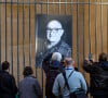 Michel Blanc est décédé.
Sortie des Obsèques de Michel Blanc en l'église Saint-Eustache à Paris. © Moreau / Jacovides / Bestimage