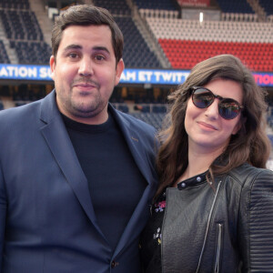 Artus dévoile les dessous de sa rencontre avec son épouse Sarah
Exclusif - Artus et Sarah Nasrallah - 5ème dîner de gala de la fondation Paris Saint-Germain au parc des Princes à Paris, France. © Rachid Bellak/Bestimage