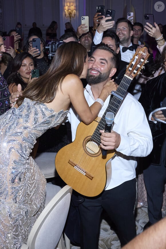 Exclusif - Eva Longoria, Kendji Girac - 12ème édition de la soirée Global Gift Gala à l'hôtel Four Seasons George V à Paris le 5 octobre 2024.