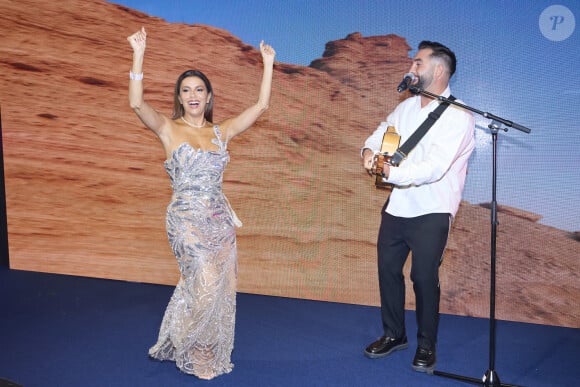 Exclusif - Eva Longoria, Kendji Girac - 12ème édition de la soirée Global Gift Gala à l'hôtel Four Seasons George V à Paris le 5 octobre 2024.