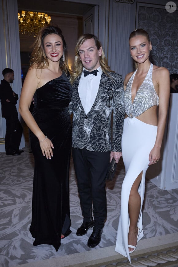 Exclusif - Delphine Wespiser, Christophe Guillarmé, Amandine Petit - 12ème édition de la soirée Global Gift Gala à l'hôtel Four Seasons George V à Paris le 5 octobre 2024.