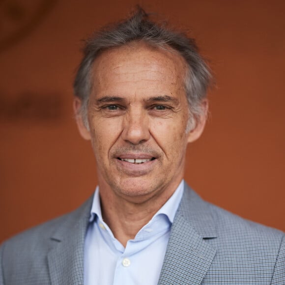 Paul Belmondo au village lors des Internationaux de France de tennis de Roland Garros 2024 à Paris. Le 5 juin 2024. © Jacovides-Moreau/Bestimage 