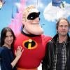 Géraldine Pailhas et son mari Christopher Thompson ont eu l'immense privilège de rencontrer les stars des Studios Pixar à Euro Disney le 27 mars 2010