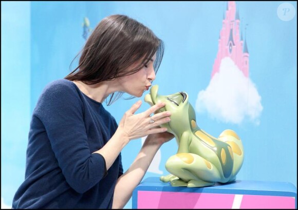 Géraldine Pailhas a eu l'immense privilège de rencontrer les stars des Studios Pixar à Euro Disney le 27 mars 2010