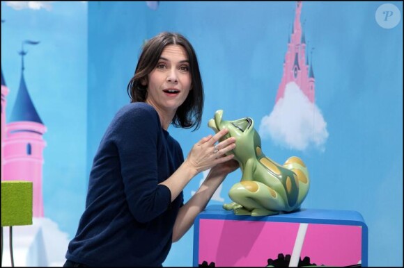 Géraldine Pailhas a eu l'immense privilège de rencontrer les stars des Studios Pixar à Euro Disney le 27 mars 2010