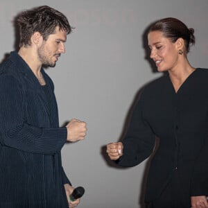 François Civil, Adèle Exarchopoulos - Avant-première du film "L'amour Ouf" au Kinepolis de Lomme près de Lille le 13 octobre 2024. © Stéphane Vansteenkiste/Bestimage