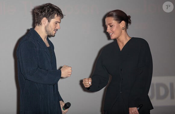 François Civil, Adèle Exarchopoulos - Avant-première du film "L'amour Ouf" au Kinepolis de Lomme près de Lille le 13 octobre 2024. © Stéphane Vansteenkiste/Bestimage