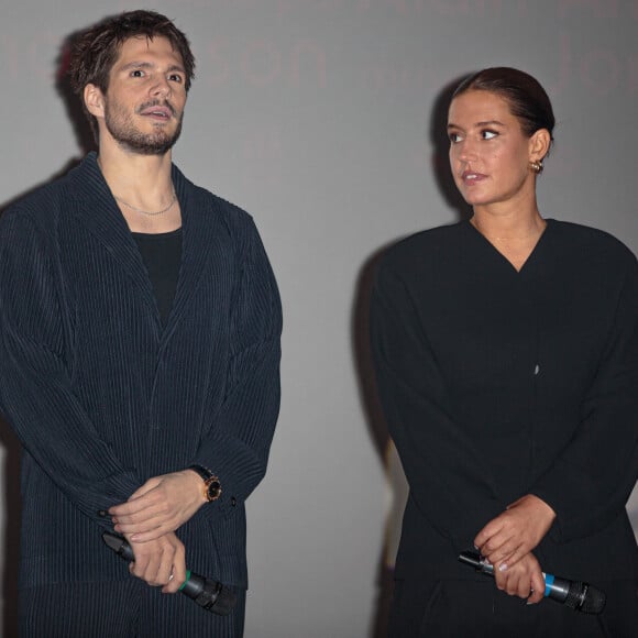 Un duo de choc en toutes circonstances !
François Civil, Adèle Exarchopoulos - Avant-première du film "L'amour Ouf" au Kinepolis de Lomme près de Lille. © Stéphane Vansteenkiste/Bestimage