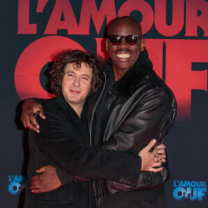 Vincent Lacoste et Jean-Pascal Zadi - Avant-première du film "L'amour Ouf" au Kinepolis de Lomme près de Lille le 13 octobre 2024. © Stéphane Vansteenkiste/Bestimage