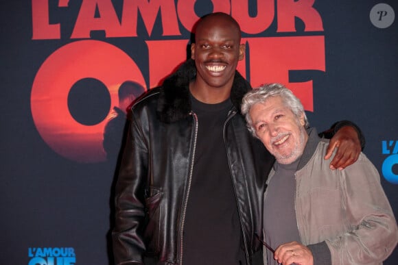 Jean-Pascal Zadi et Alain Chabat - Avant-première du film "L'amour Ouf" au Kinepolis de Lomme près de Lille le 13 octobre 2024. © Stéphane Vansteenkiste/Bestimage